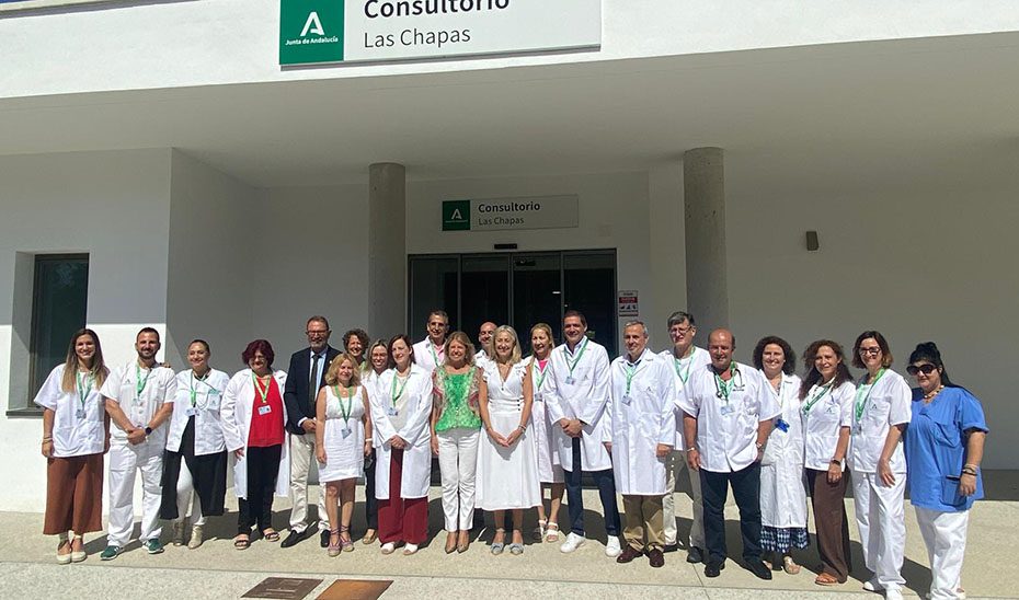 El nuevo consultorio de Las Chapas cuenta con 12 consultas y quintuplica la superficie del anterior