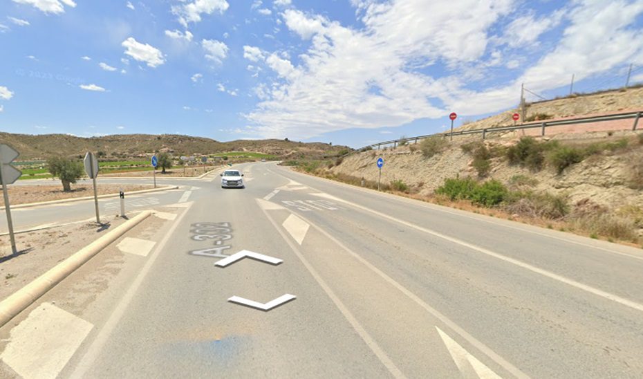 Un fallecido y dos heridos en un accidente de tráfico en Cuevas del Almanzora
