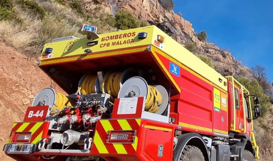 Muere un hombre tras el incendio de una vivienda en Frigiliana