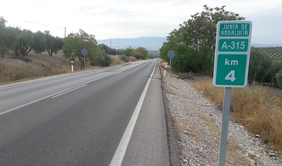 La Junta adjudica por 7,8 millones la ampliación y mejora de la carretera A-315 en la Sierra de Cazorla