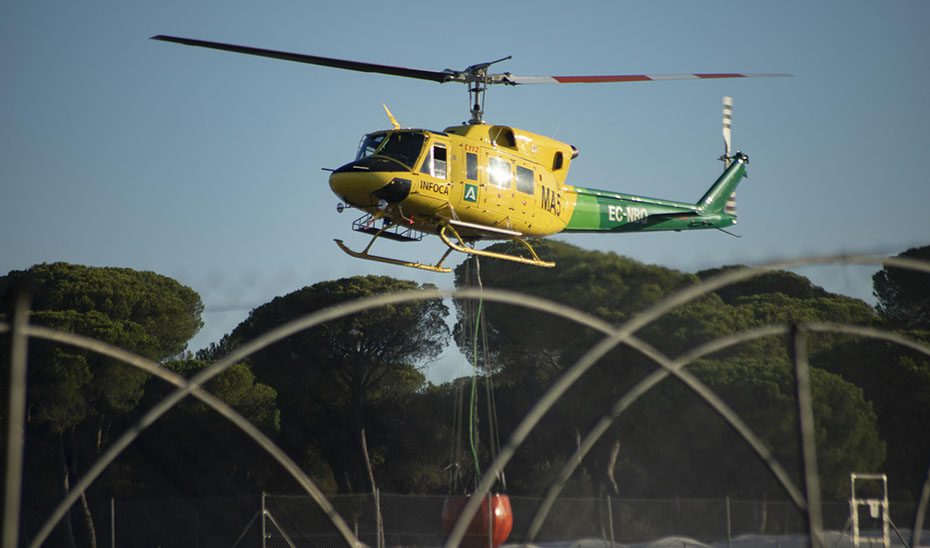 Desactivada la fase de emergencia del Plan Infoca en Huelva por el incendio forestal de Jabugo
