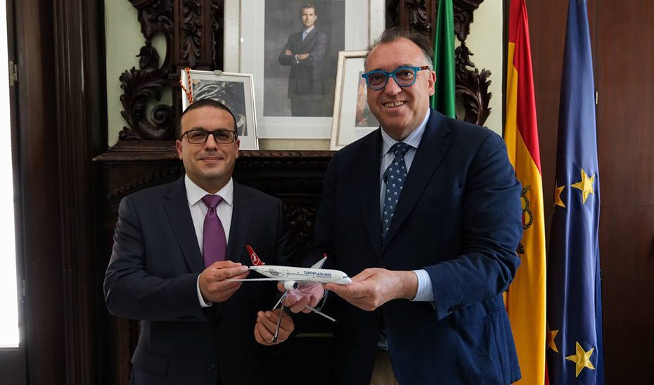 Andalucía refuerza su conectividad internacional con la puesta en marcha de la ruta diaria Estambul-Sevilla de Turkish Airlines
