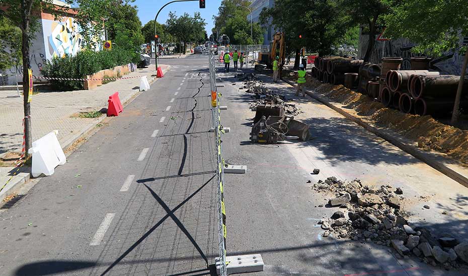 Una oficina informará a los vecinos de Pino Montano de las obras del Metro