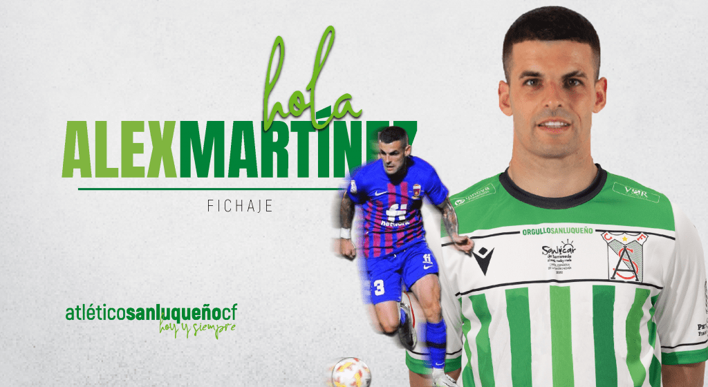 Alex Martínez, nuevo jugador del Atlético Sanluqueño CF