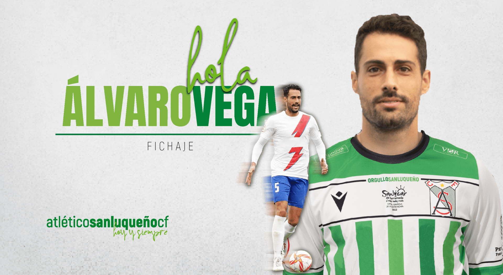 Álvaro Vega, nuevo jugador del Atlético Sanluqueño CF