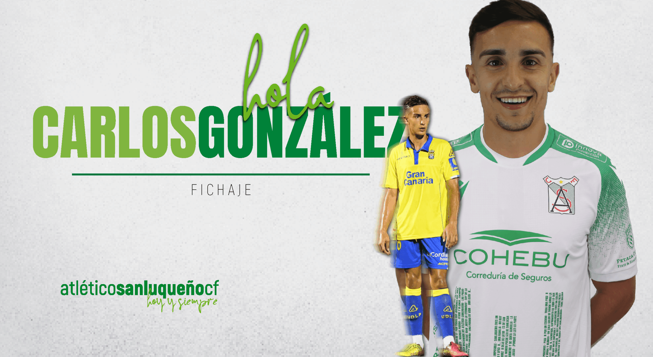 Carlos González, nuevo jugador del Atlético Sanluqueño CF