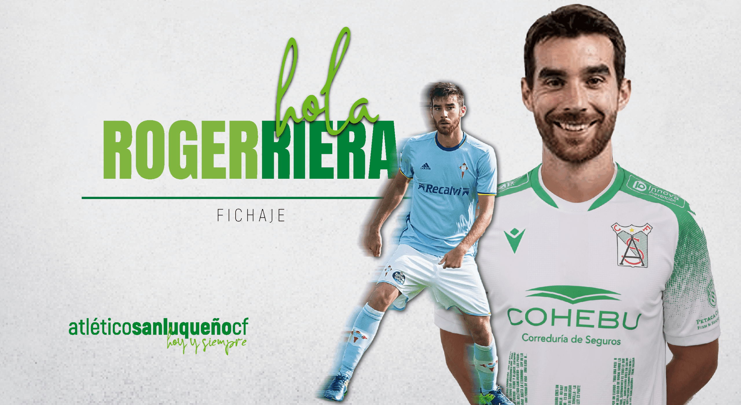 Roger Riera, nuevo jugador del Atlético Sanluqueño CF