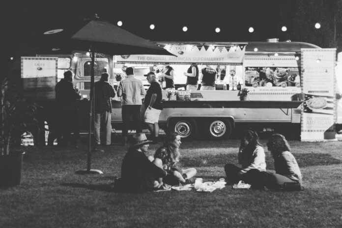 Foodtrucks, en una foto de archivo