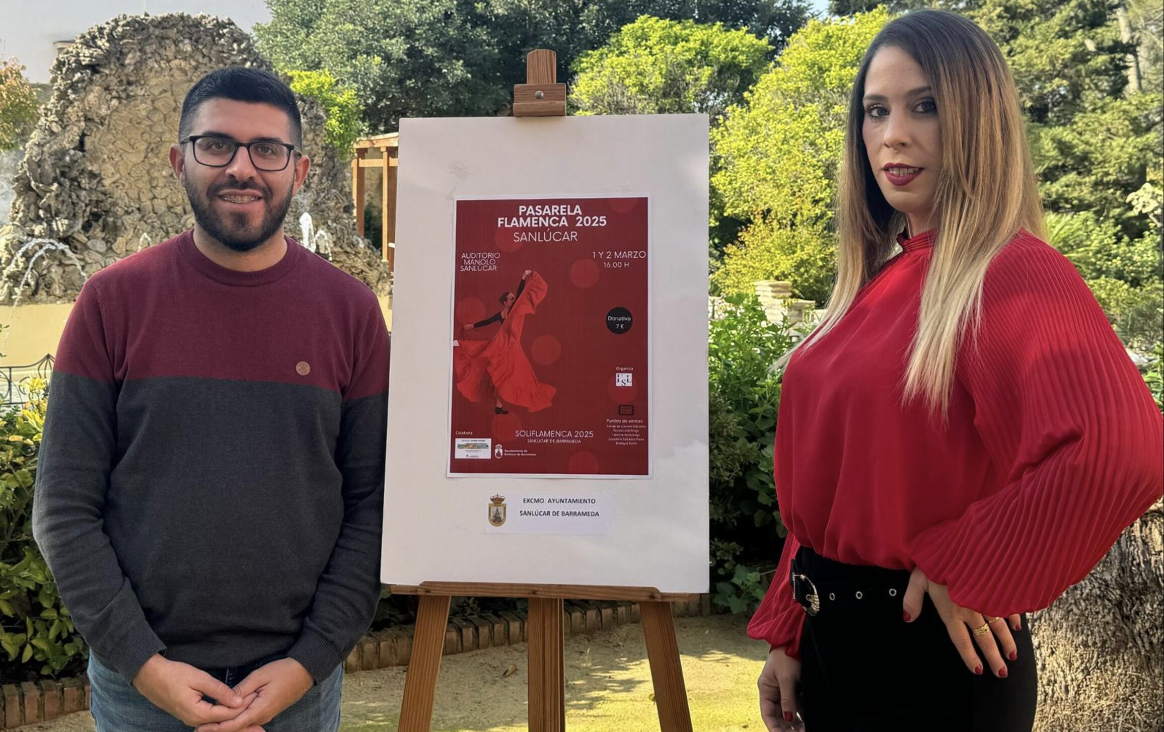 Presentada la Pasarela Flamenca 2025 de Sanlúcar, que se desarrollará el 1 y 2 de marzo en el Auditorio Municipal
