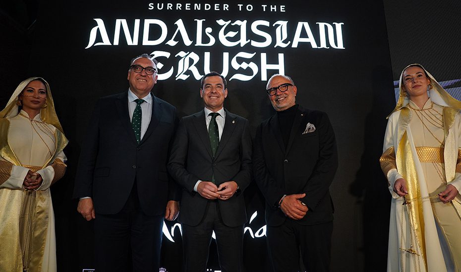 La campaña ‘Surrender to the Andalusian Crush’ llega a Fitur para conquistar a los viajeros de todo el mundo dispuestos a recorrer Andalucía
