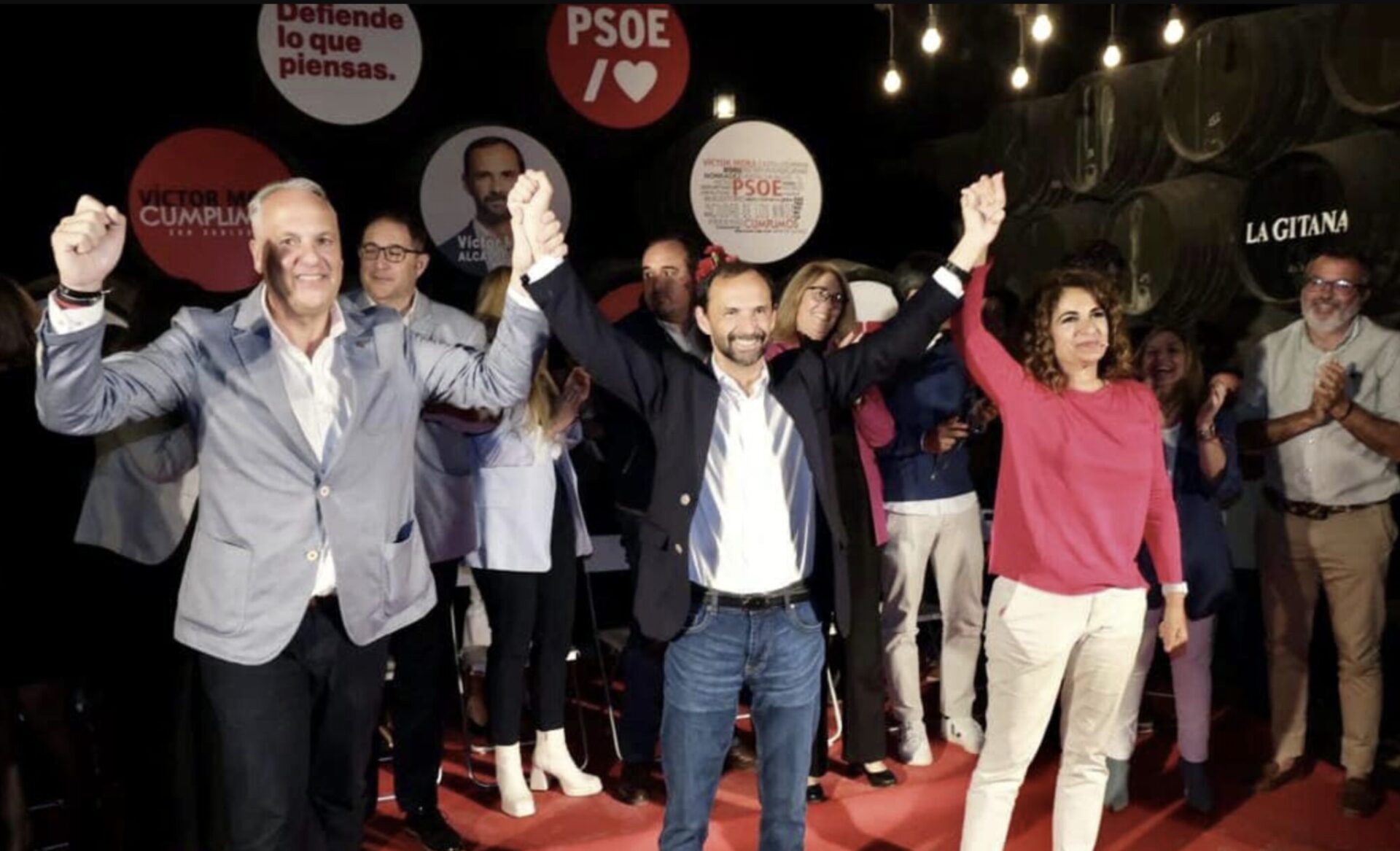 Víctor Mora respalda a María Jesús Montero como futura líder del PSOE andaluz