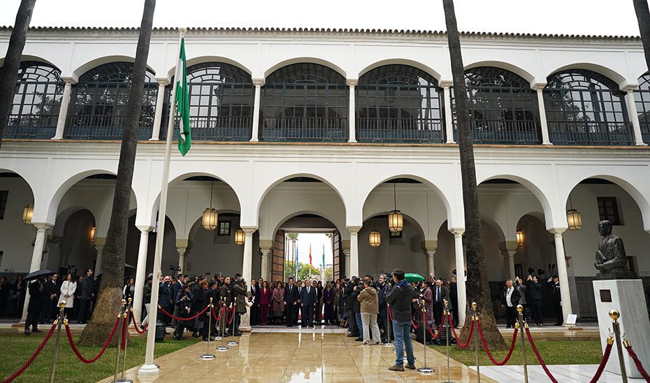 El Parlamento de Andalucía acoge el Pleno institucional con motivo del 28 de Febrero
