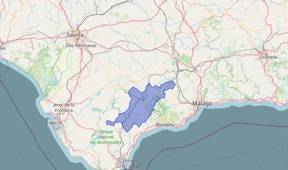 La Junta envía un mensaje masivo ‘Es-Alert’ a los móviles de la comarca de Ronda