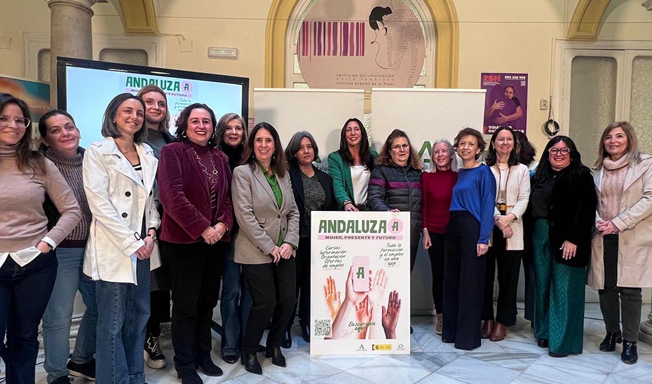 Una aplicación móvil de la Junta aúna las ofertas de formación y empleo para las mujeres andaluzas