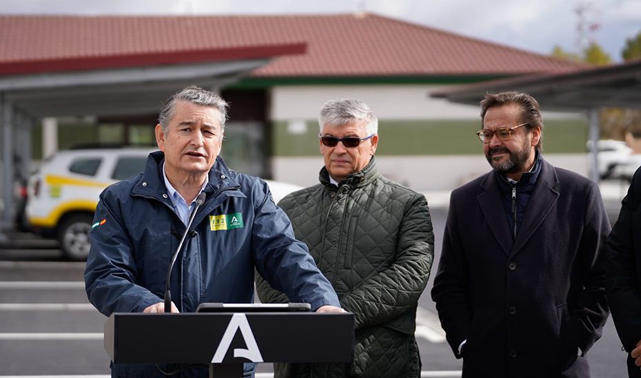 El Gobierno andaluz abre el nuevo centro de defensa forestal del Infoca en Hernán-Valle, Guadix