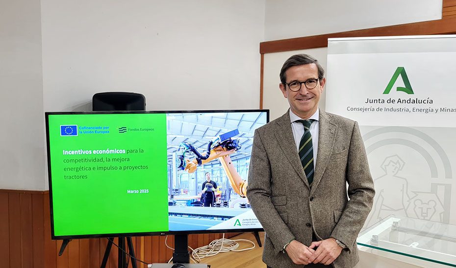 La Junta concederá 400 millones en ayudas para la competitividad y mejora energética de la industria