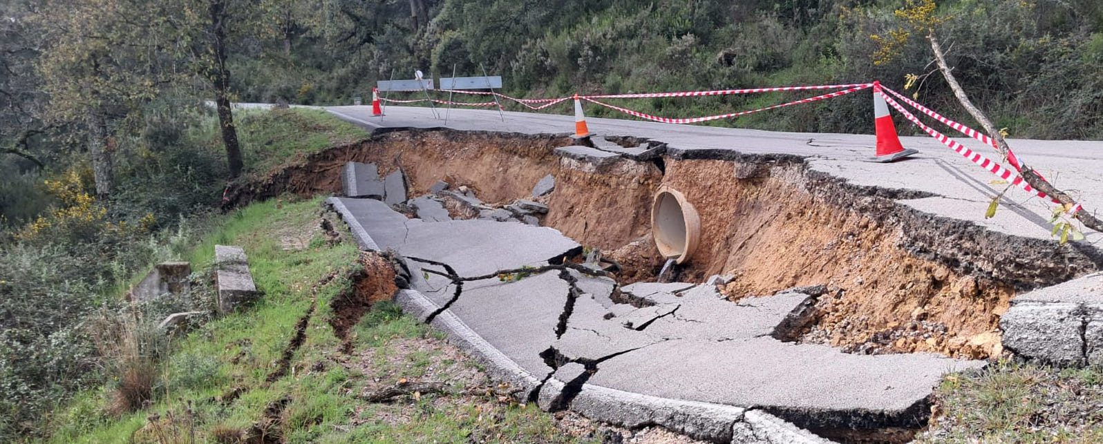 Inversión de 500.000 euros para reparar la carretera Jimena-Puerto Galis