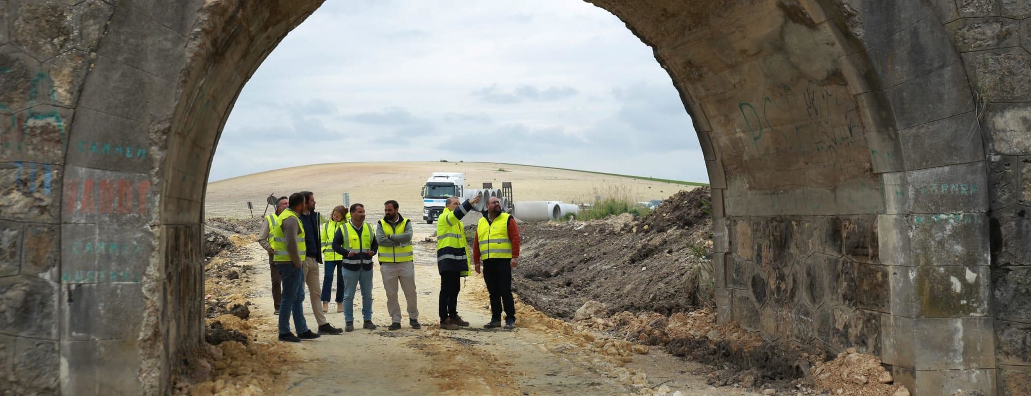 Obras de emergencia en carreteras: en ejecución el arreglo de Las Mesas en Jerez y contratada la reparación de la Jimena-Puerto Galis