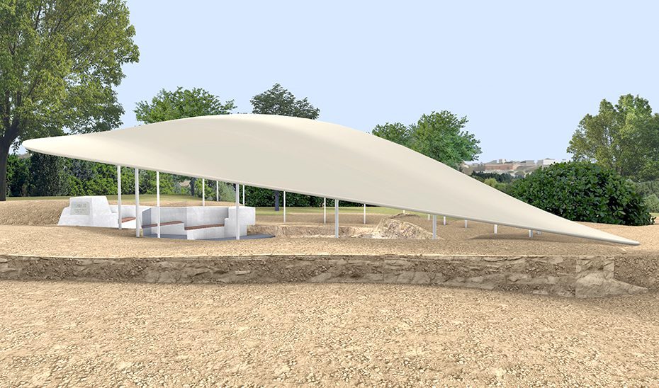 Cultura instalará en la tumba de Postumio de la Necrópolis de Carmona una innovadora cubierta para evitar su deterioro