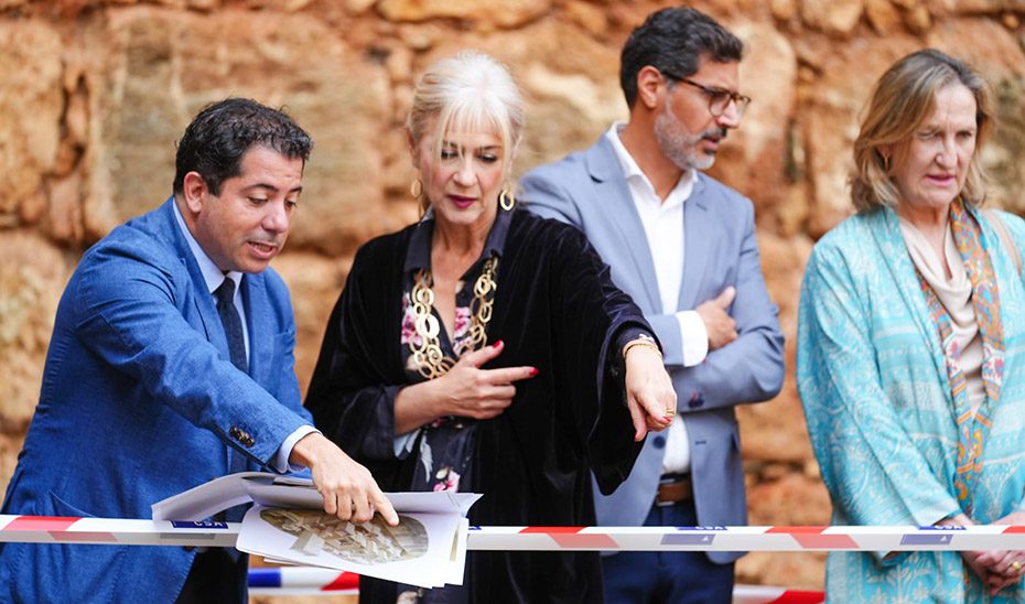 La Junta invierte casi un millón de euros para que el Castillo de Niebla recupere su configuración histórica