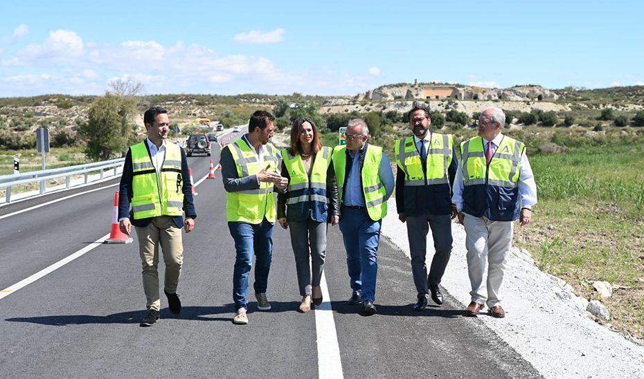 1746790952374RDiazcarreterasbaza-2520estandar.jpg La Junta finaliza las obras de emergencia en dos carreteras granadinas afectadas por la DANA