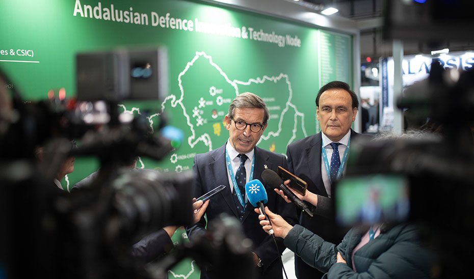 Andalucía activa 230 millones en ayudas para fortalecer la industria andaluza de defensa