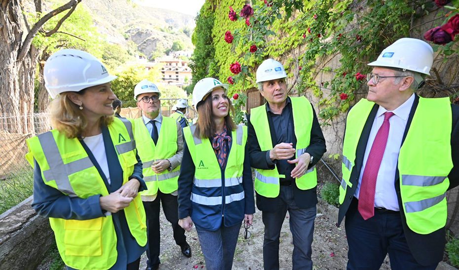 Junta y Ayuntamiento inician la rehabilitación integral de la Casa de los Aragones de Monachil