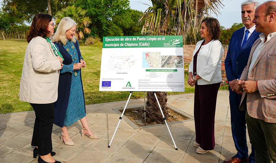 Comienzan las obras del punto limpio de Chipiona, al que se destinan más de 483.000 euros