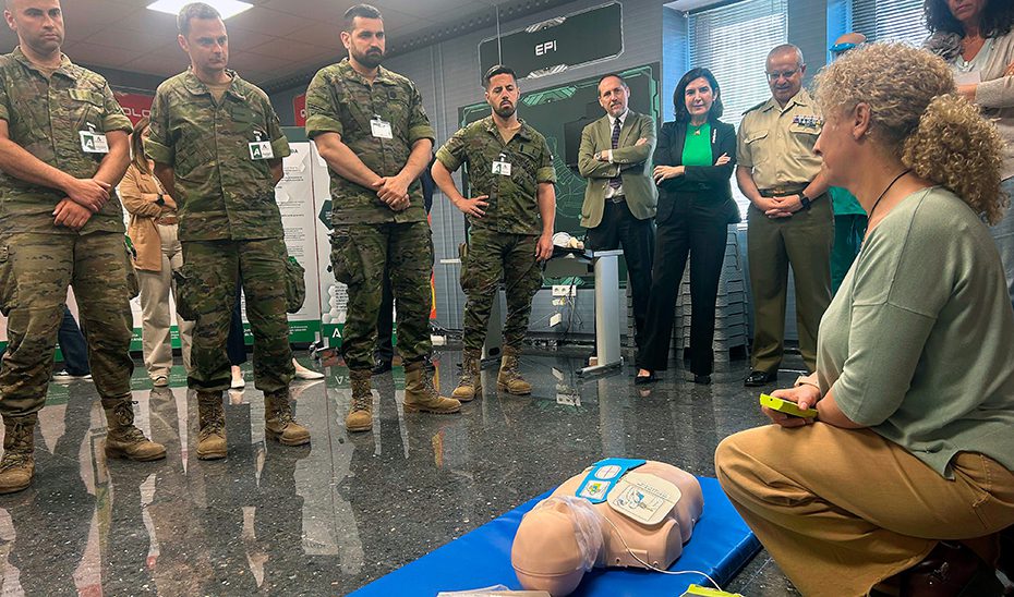 Empleo forma en prevención de riesgos laborales a 400 trabajadores del Ejército de Tierra