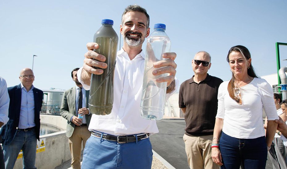 El Gobierno andaluz entrega al Ayuntamiento de Cuevas del Almanzora la nueva depuradora, con 8,6 millones de inversión