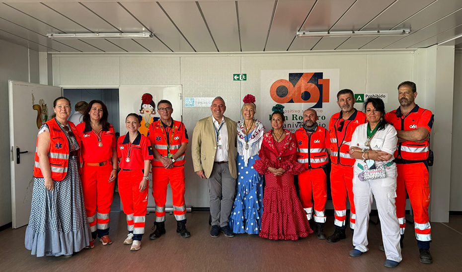 Salud activa 13 puntos asistenciales y un hospital en el dispositivo sanitario para atender a los rocieros