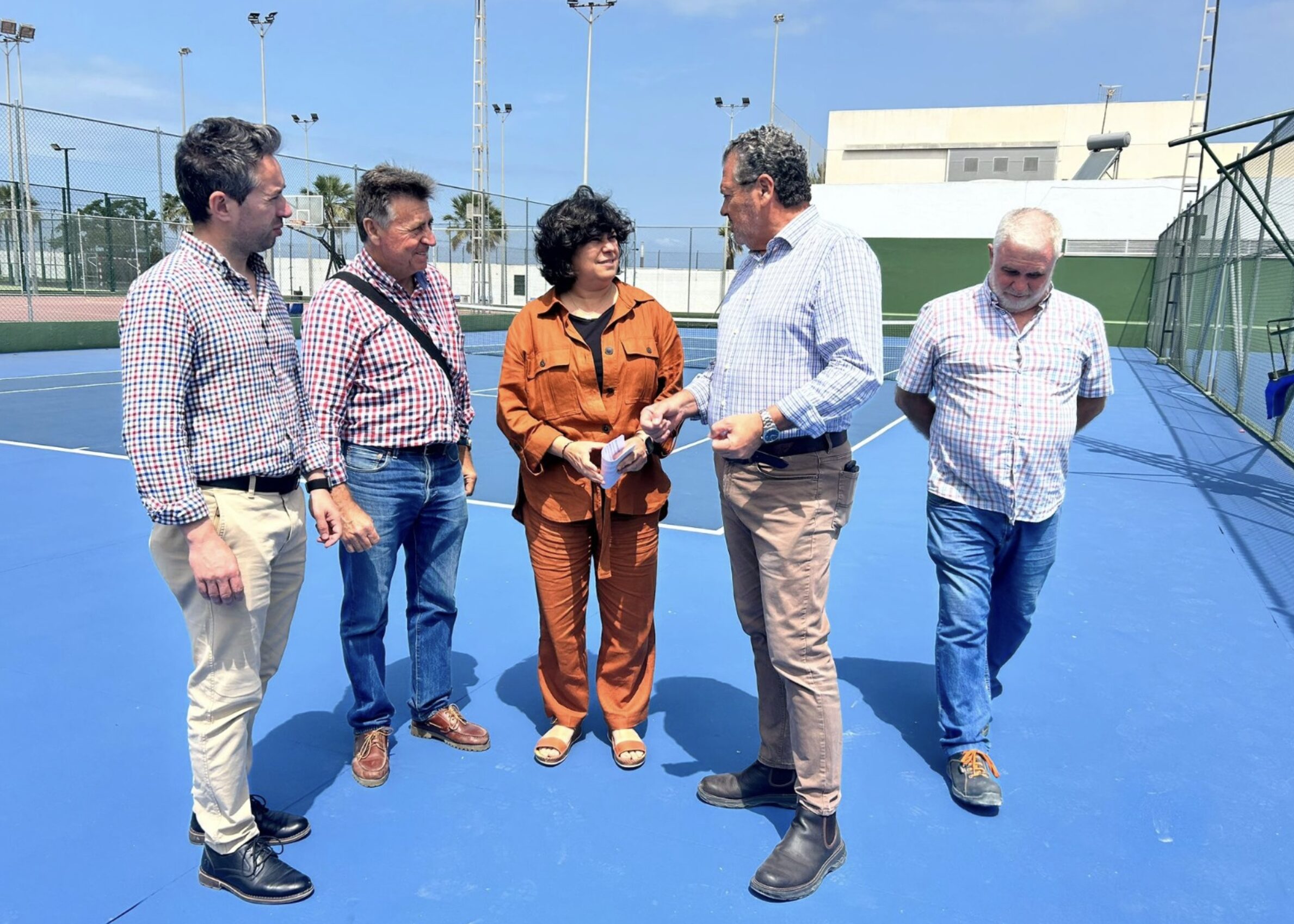Avanzan las obras de modernización en el Complejo Polideportivo Municipal