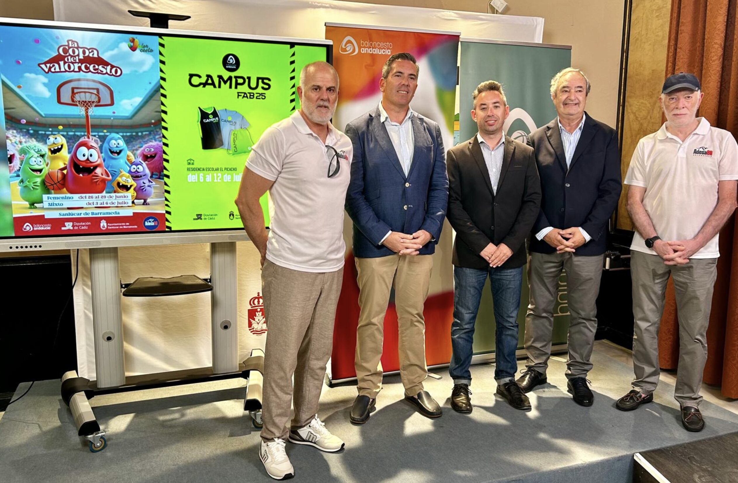 Sanlúcar volverá a acoger la Copa de Andalucía Preminibasket ‘Valorcesto’ y el Campus FAB de Baloncesto