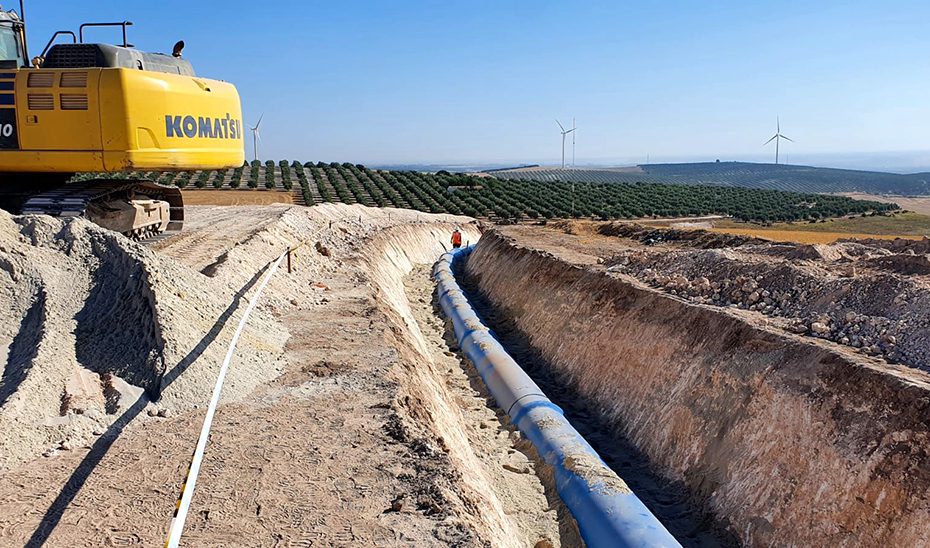 Finalizado el nuevo colector del saneamiento integral de Fuengirola, en la provincia de Málaga
