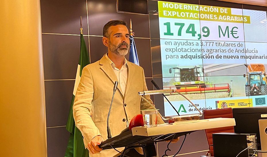 La Junta distribuye en Almería 13,7 millones a 339 agricultores y ganaderos para modernizar el campo