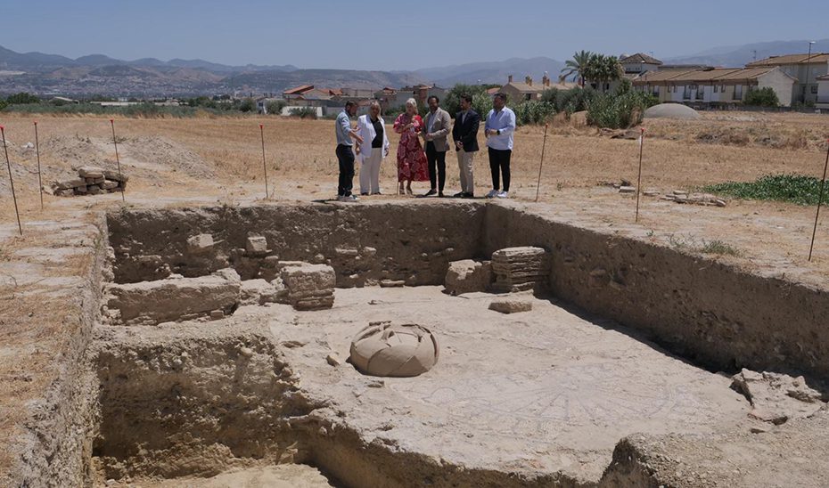 Cuatro campañas arqueológicas sitúan a la villa romana de Las Gabias como complejo rural de alto rango
