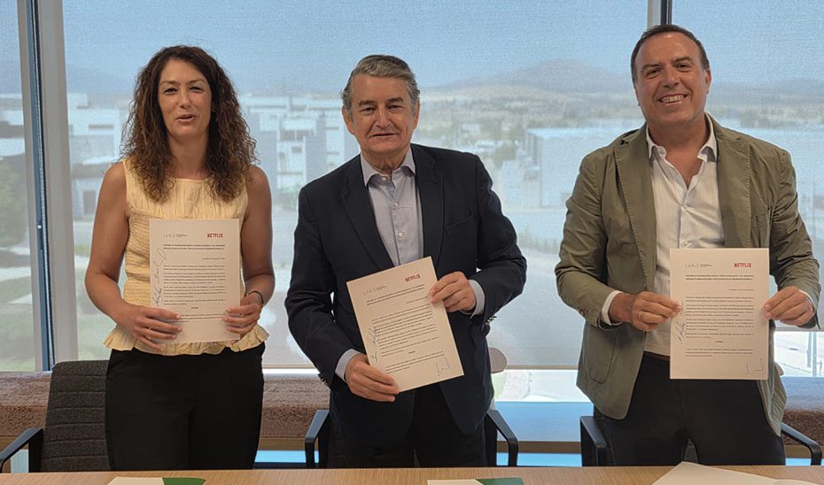 Netflix España se incorpora al Clúster Audiovisual y de Contenidos Digitales de Andalucía