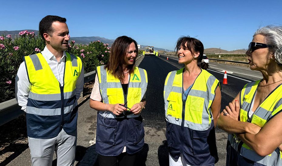 La Junta inicia las obras de renovación del firme de la A-92 en la provincia de Almería por 4,5 millones