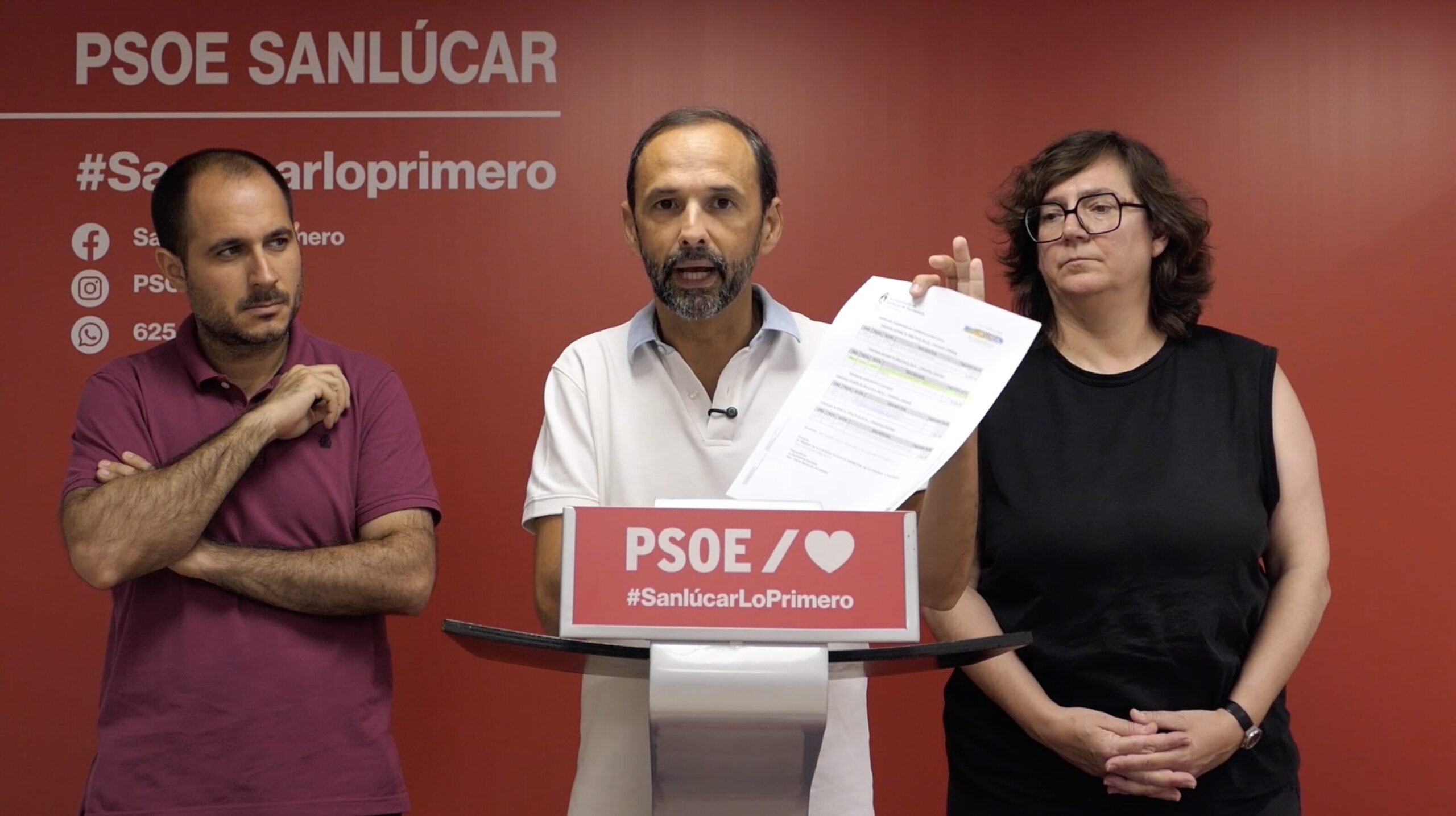 El PSOE vincula el aumento del paro en Sanlúcar a la gestión del gobierno local y pide la dimisión de la alcaldesa y la delegada de Medio Ambiente