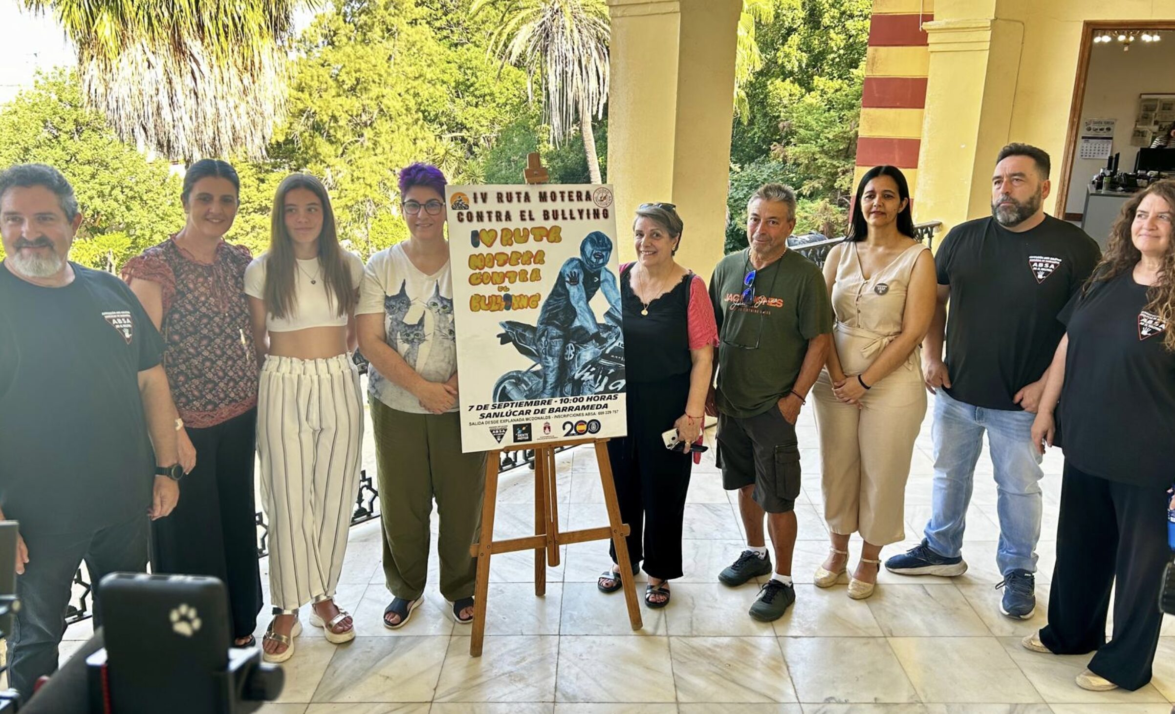 Sanlúcar acogerá la IV Ruta Motera contra el Bullying el 7 de septiembre