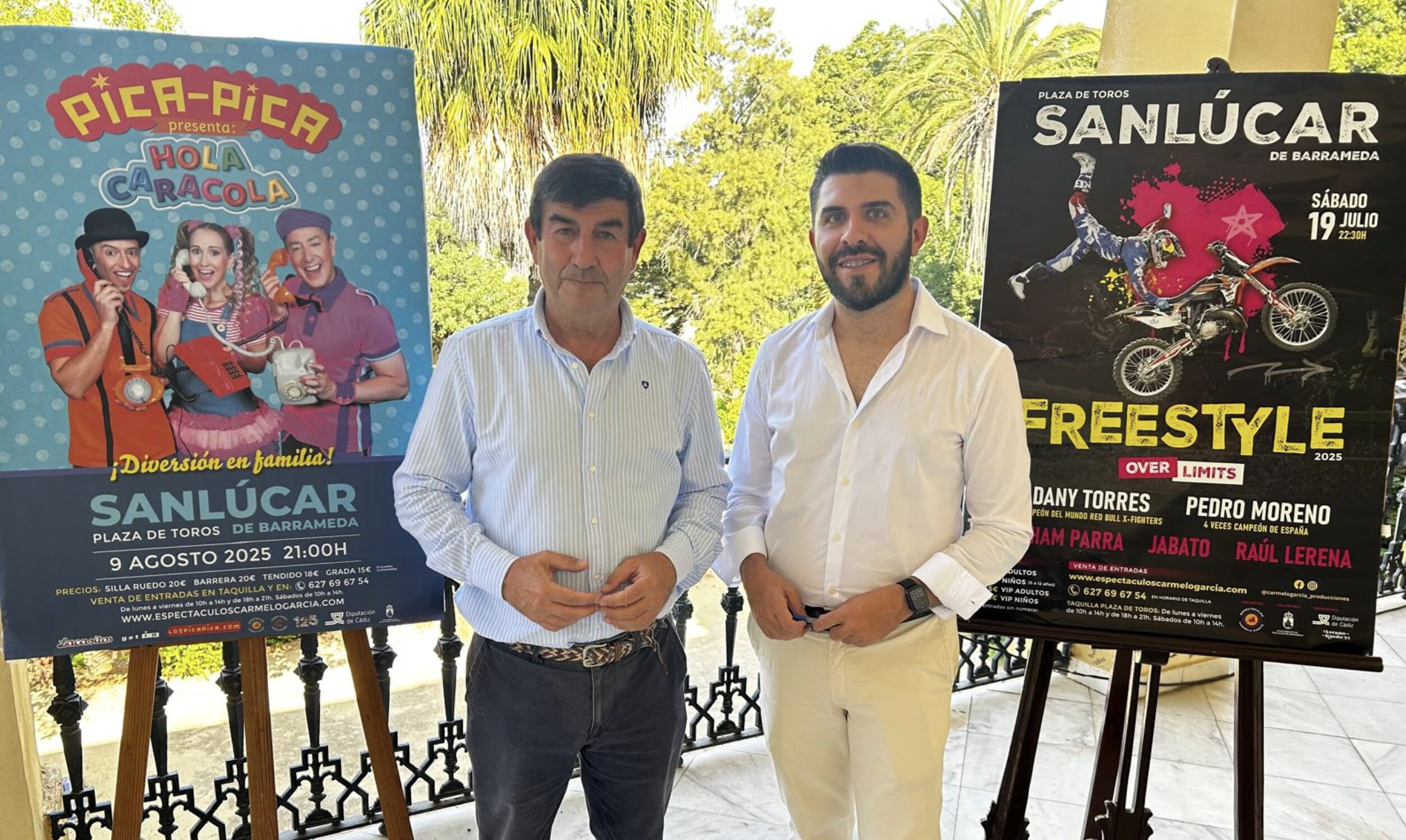 Un espectáculo de motocross y otro infantil se suman a la programación de la Plaza de Toros de Sanlúcar este verano