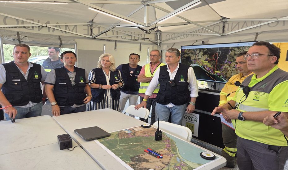 La Junta desactiva la fase de emergencia del  Plan Infoca en el incendio de Tarifa