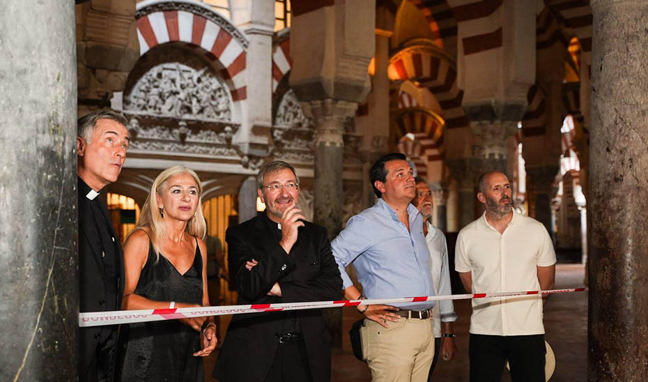 La Junta colaborará para reparar los daños del incendio en la Mezquita-Catedral de Córdoba