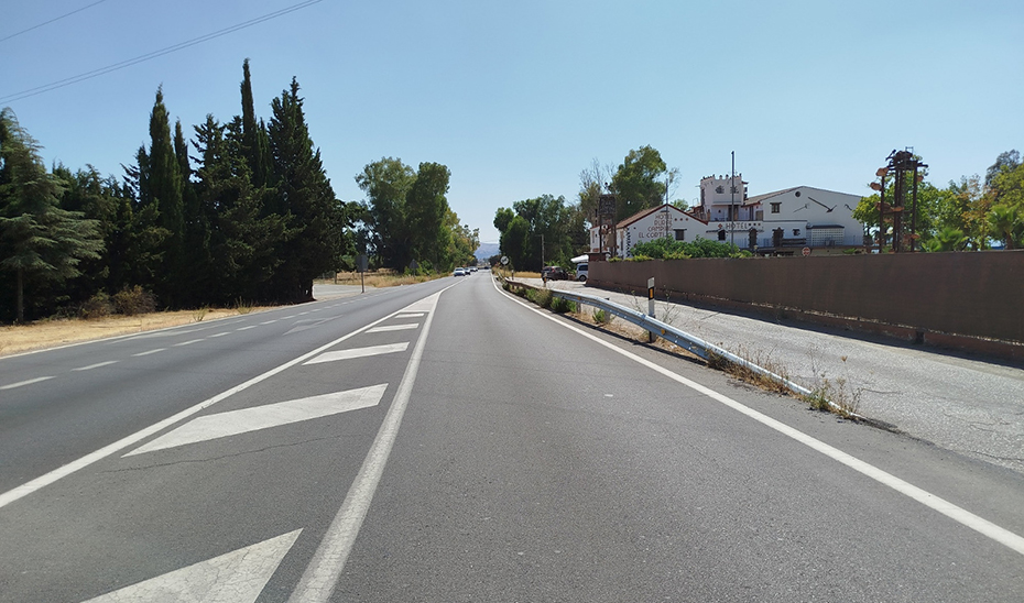 La Junta reducirá el riesgo de accidentes con la reordenación de los accesos a Ronda por la A-367