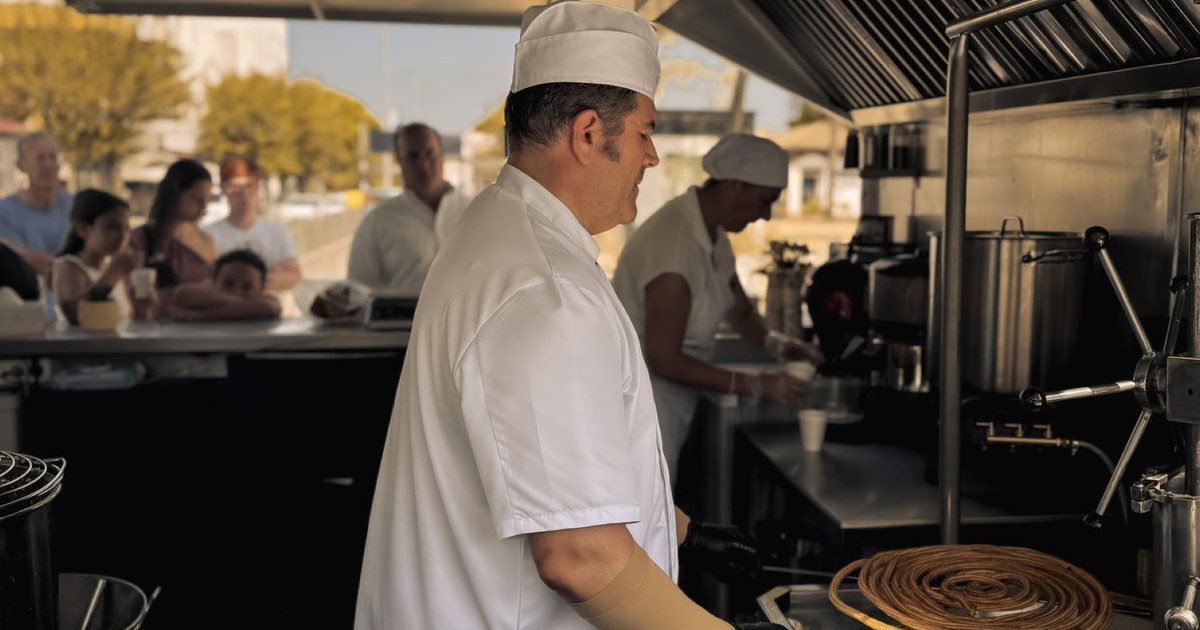 Vuelven los churros de toda la vida a la Calzada