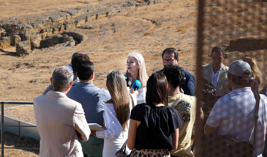 Cultura renueva el cerramiento del anfiteatro de Carmona y suma inversiones por más de 900.000 euros