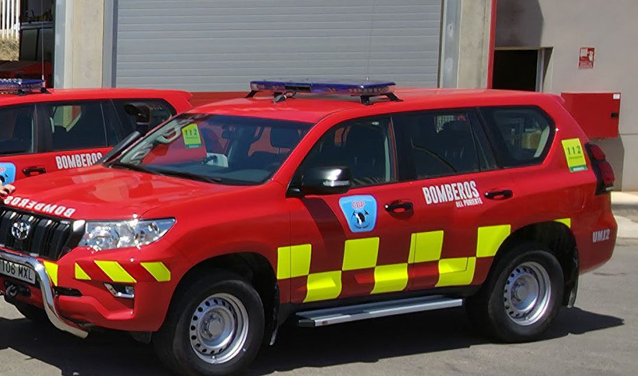 Dos personas heridas por quemaduras en un incendio de vivienda en Roquetas de Mar