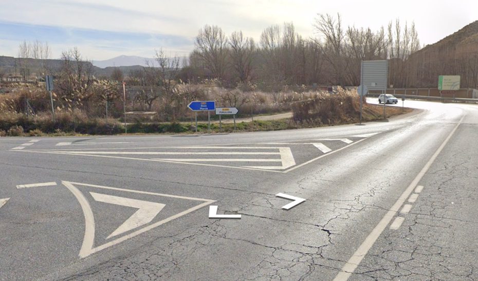 Cinco heridos en un accidente de tráfico en Purullena