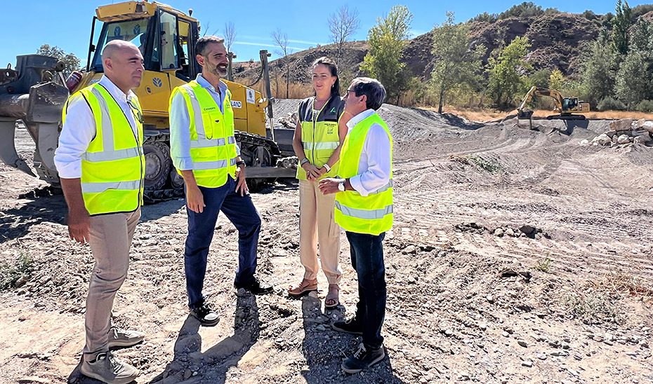 Ejecutadas al 60% las obras de emergencia de la Junta en el cauce del río Almazora por los daños de la DANA
