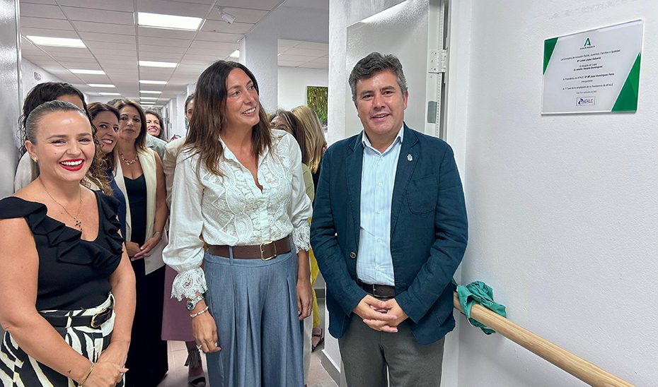 La Junta amplía la residencia de AFALE en Lepe y reivindica el trabajo en red para el bienestar social